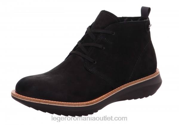 femei botine armonie negre 882B256 Legero