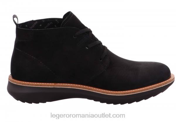 femei botine armonie negre 882B256 Legero