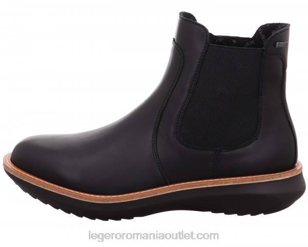 femei cizme chelsea armonie negre 882B269 Legero