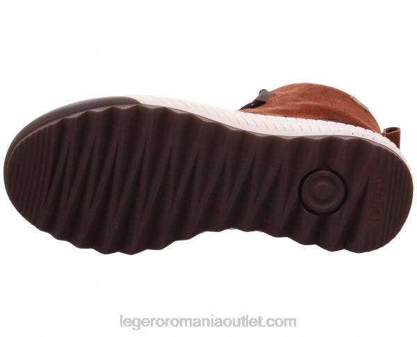 femei cizme cu siret tirano lemn 882B243 Legero