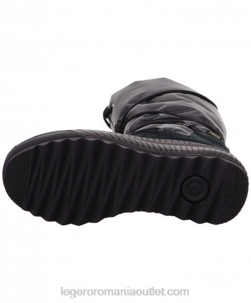 femei cizme tirano negre 882B294 Legero