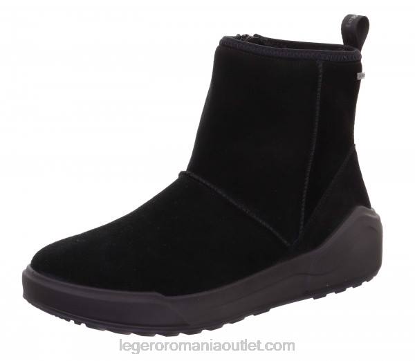 femei negru confortabil 882B236 Legero