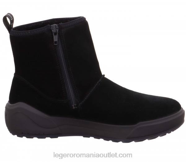 femei negru confortabil 882B236 Legero